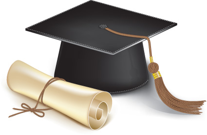 graduation cap and diploma 1