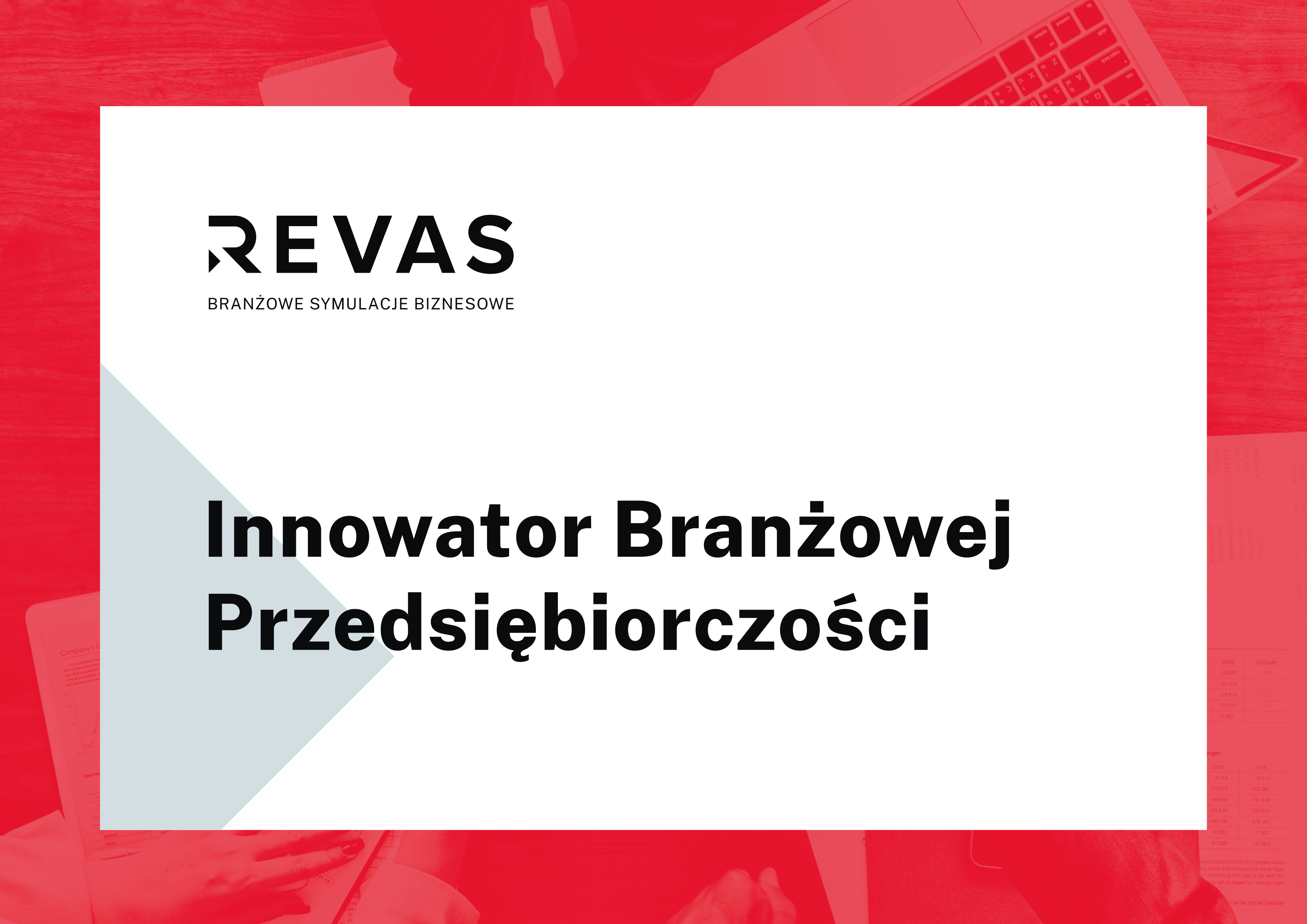 Innowator Branzowej Przedsibiorczoci Revas